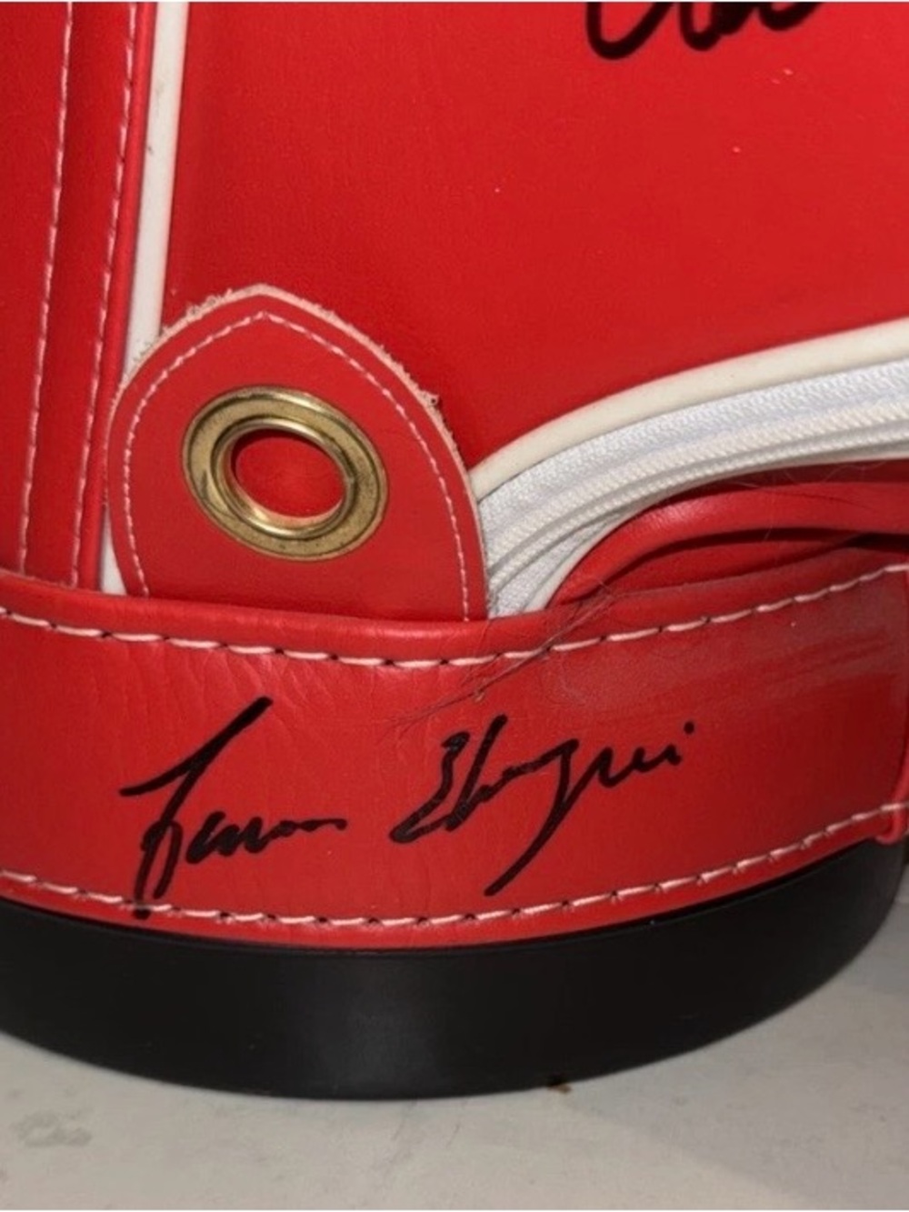 Golf Tour Bag, CoCa-Cola Collectible. 1 of kind. Signed by Various Golf Pros - Picture 6 of 6